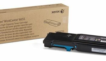 Xerox Laser Toner Cartridge Cyan 106r02744 Fusion Office