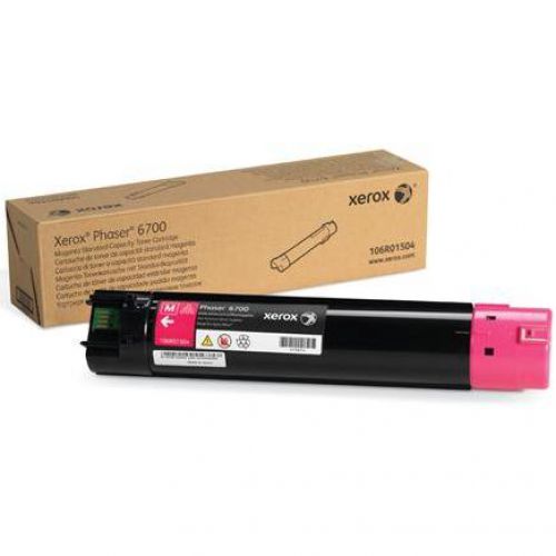 Xerox Laser Toner Cartridge Magenta 106r01504 Fusion Office