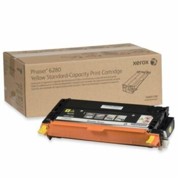 Xerox Laser Toner Cartridge Yellow 106r01390 Fusion Office