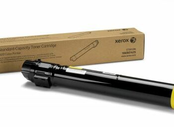 Xerox Laser Toner Cartridge Yellow 106r01435 Fusion Office