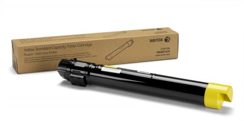 Xerox Laser Toner Cartridge Yellow 106r01435 Fusion Office