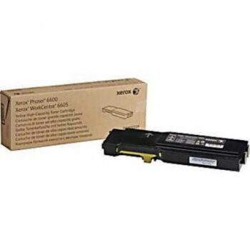 Xerox Laser Toner Cartridge Yellow 106r02231 Fusion Office