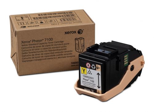 Xerox Laser Toner Cartridge Yellow 106r02601 Fusion Office