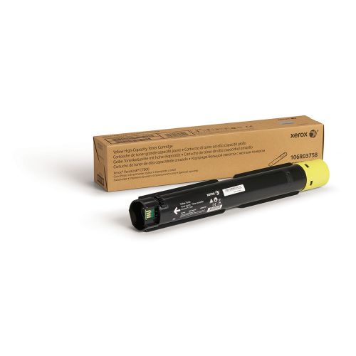 Xerox Laser Toner Cartridge Yellow 106r03758 Fusion Office