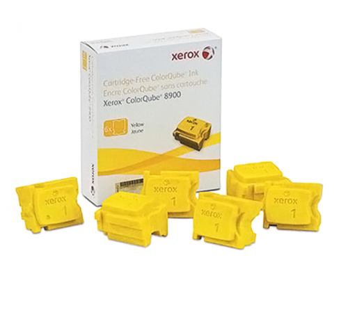 Xerox Laser Wax Sticks 2 Yellow 108r00997 Fusion Office