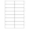A4 Square Cut White Labels 16 per Page - 100 Sheets - Fusion Office UK