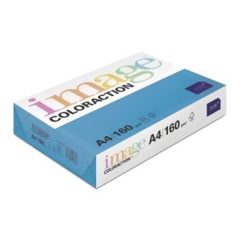 Card A4 Deep Blue 160gsm Ream - 250 Sheets - Fusion Office UK