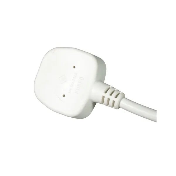 Extension Lead 4 Way 2 Metres 13 Amp White with LED - Plug - Fusion Office Ltd UK Extension Lead 4 Way 2 Metres 13 Amp White with LED - Plug - Fusion Office Ltd UK