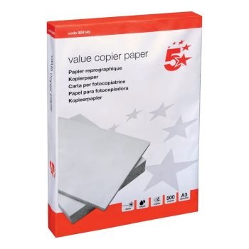 Printer Paper A3 Ream White 500 Sheets Ream - Fusion Office UK