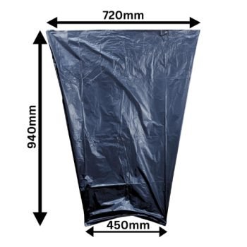 Refuse Sacks Black Heavy Duty – Pack 200 - Fusion Office UK
