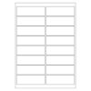 Shop our A4 White Labels 16 per page measuring 99x34mm perfect for all your labelling needs. Each pack contains 500 sheets ensuring you have plenty for your projects.