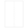 A4 Square Cut Labels 1 per Page 297x210mm White - 100 Sheets
