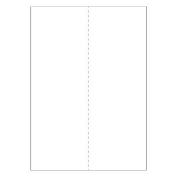 A4 Square Cut Labels 1 per Page 297x210mm White - 100 Sheets