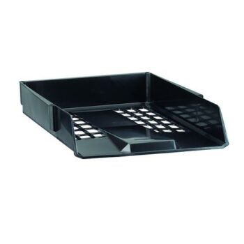 Avery 1132BLK Basics Letter Tray Black