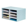 Bankers Box Desktop Sorter Green White 4482601 Fusion Office