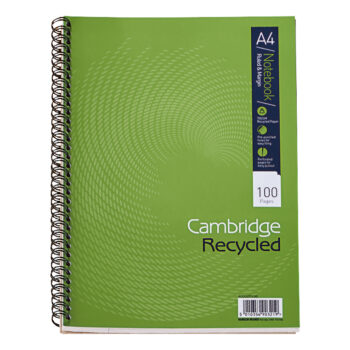 Cambridge Recycled A4 Notebooks 400020196 Pack 5 Fusion Office