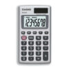 Casio Pocket Calculator Hs 8va 8 Digits Fusion Office