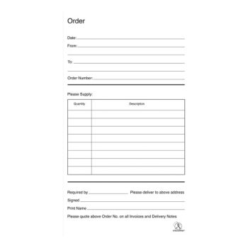 Challenge Order Books Duplicate 100080400 - Pack 5