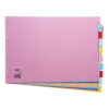 Elba Dividers 10 Part A3 Landscape Assorted 100080772 Fusion Office