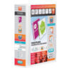 Elba Presentation Ring Binders 4 Ring 65mm White A4 400008673 Pack 4 Fusion Office