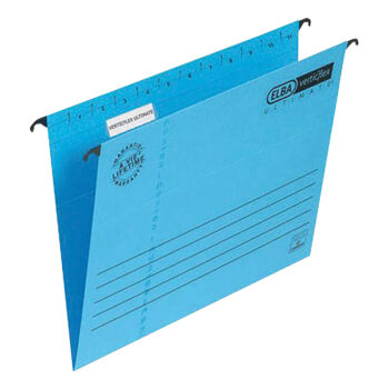 Elba Verticflex Ultimate Foolscap Blue 100331168 Pack 25 Fusion Office