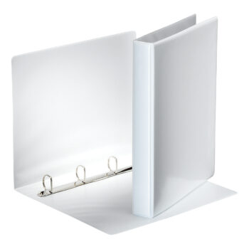 Esselte Presentation Binders 4 D Ring A4 25mm White 49702 Pack 10 Fusion Office
