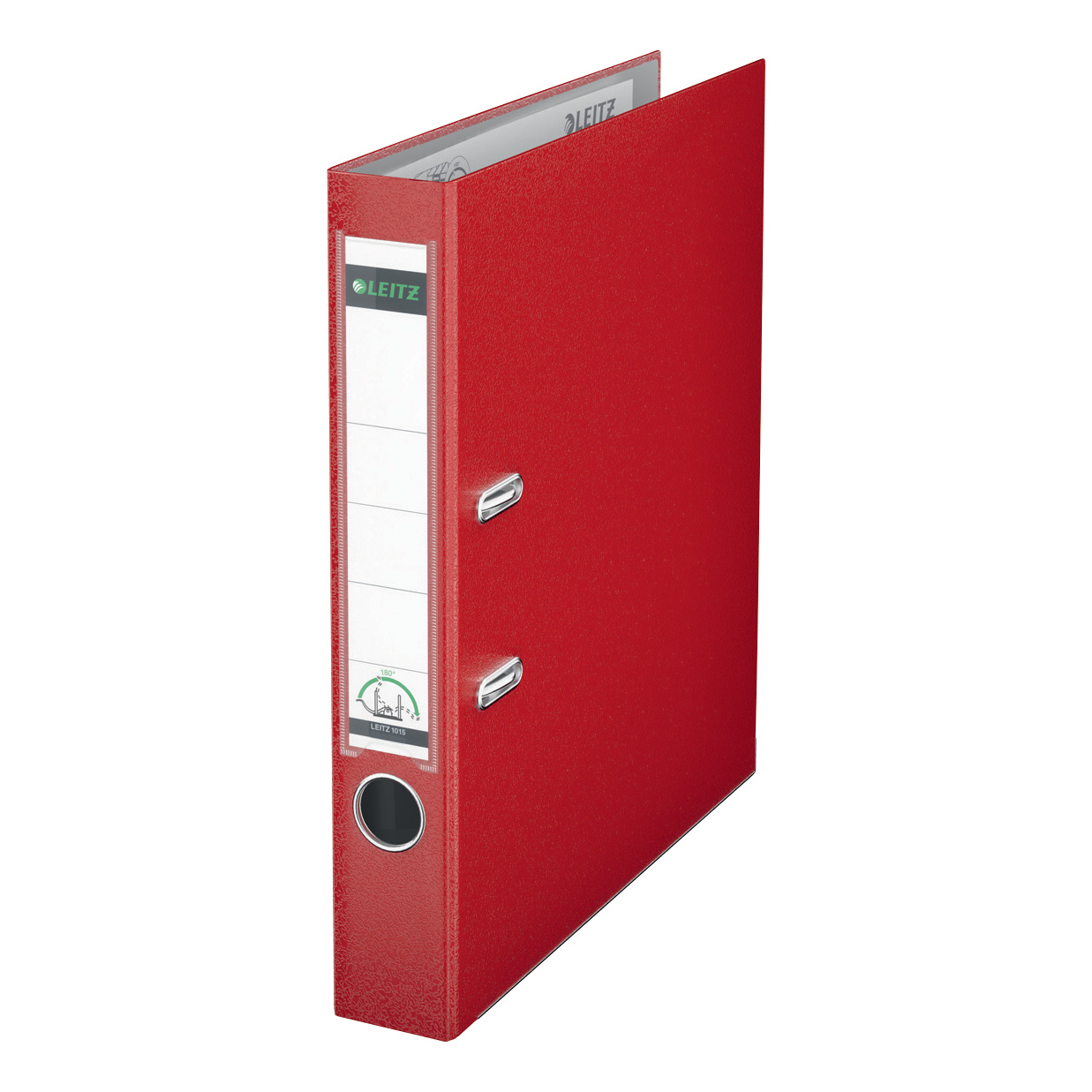 Leitz Mini Lever Arch Files Red A4 Pp Cover 10151025 Pack 10 Fusion Office