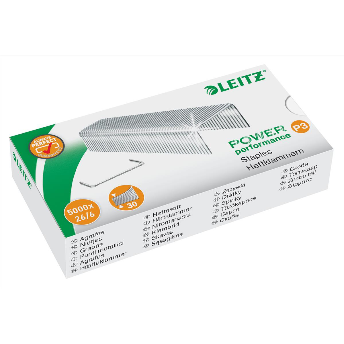 Leitz Staples P3 26 6 55721000 Pack 5000 Fusion Office