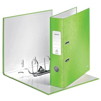 Leitz WOW Lever Arch Files Green A4 10050054 - Pack 10