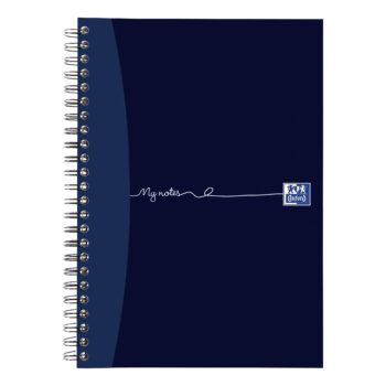 Oxford Mynotes Wire Notebooks A5 50 Sheets Pack 5 Fusion Office