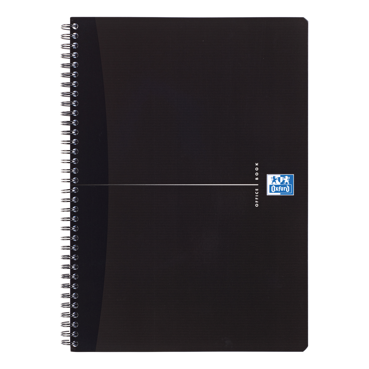 Oxford Office Wire Notebooks Soft Cover Black A4 5 Fusion Office