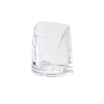 Rexel Nimbus Pen Pot Clear 2101502 Fusion Office