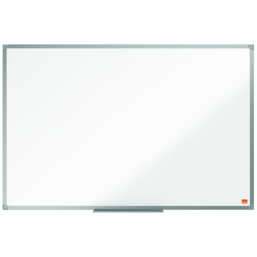 Enhance your workspace with the Nobo Essence 900x600mm Steel Magnetic Whiteboard (1905210) perfect for jotting down notes and displaying important information. This durable whiteboard features a sleek design making it an ideal addition to any office or classroom.