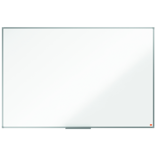Enhance your workspace with the Nobo Essence 1500x1000mm Steel Magnetic Whiteboard model 1905212 perfect for brainstorming and presentations. This durable whiteboard features a sleek design and magnetic surface ideal for both home and office use.