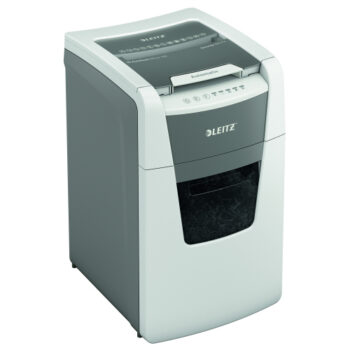 Discover the Leitz IQ 150 P4 Cross Cut Autofeed Office Shredder 80131000 designed for efficient document disposal with advanced cross-cut technology perfect for maintaining office security and confidentiality.