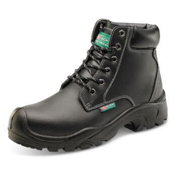Shop our durable black safety boots in size 8 (EU 42) designed for maximum protection and comfort in any work environment. Perfect for professionals seeking reliable footwear that meets safety standards.