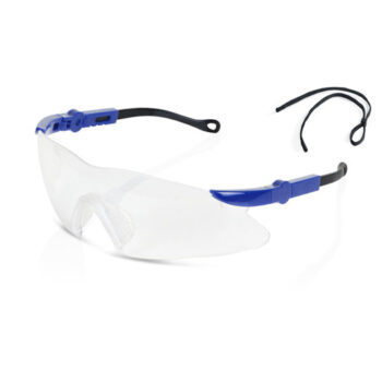 Shop the Texas Safety Spectacles in clear designed for optimal eye protection and comfort. Perfect for industrial use these BBTXS glasses combine style and safety for all-day wear.