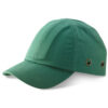 Shop our Safety Baseball Cap in vibrant green designed for comfort and protection during outdoor activities. Perfect for sports enthusiasts and safety-conscious individuals alike.