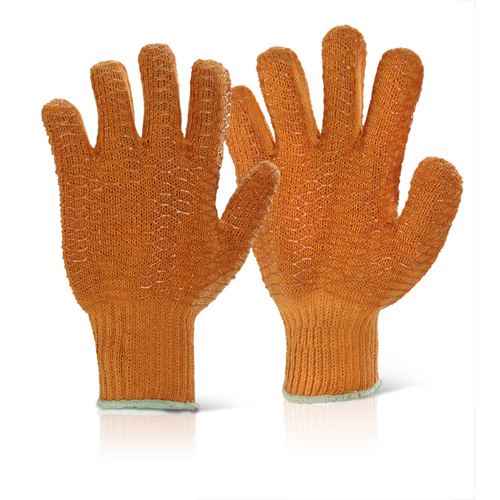 Shop our XL Criss Cross Gloves in vibrant orange perfect for added grip and style. Ideal for outdoor activities and work these durable gloves ensure comfort and functionality.