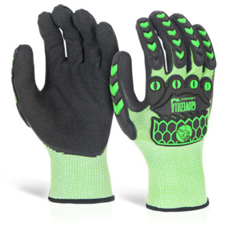 Shop the Glovezilla Foam Gloves in Medium size featuring a durable nitrile coating for enhanced grip and protection. Perfect for various tasks these gloves offer comfort and reliability for both professional and DIY use.