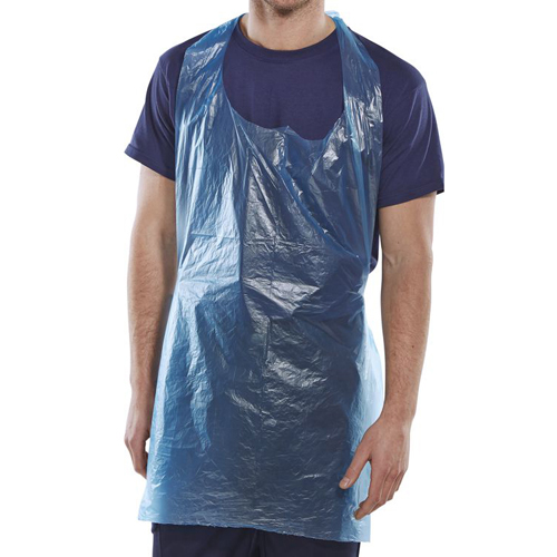 Shop our pack of 1000 blue disposable aprons perfect for maintaining hygiene in food preparation and healthcare settings. These flat pack aprons are lightweight durable and ideal for single-use convenience.