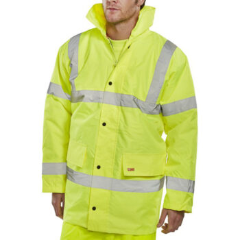 High-Visibility Constructor Jacket Saturn Yellow XL CTJENGSYXL