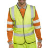 High-Visibility Waistcoat Saturn Yellow 2XL WCENGXXL