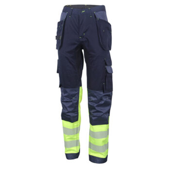 Two Tone High-Visibility Trousers Saturn Yellow/Navy Blue 38T HVTT080SYN38T