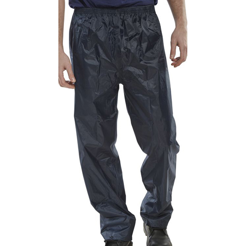 Nylon B-Dri Trousers Navy Blue XXL NBDTNXXL