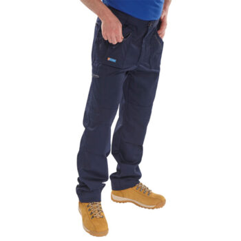 Action Work Trousers Navy Blue 36S AWTN36S