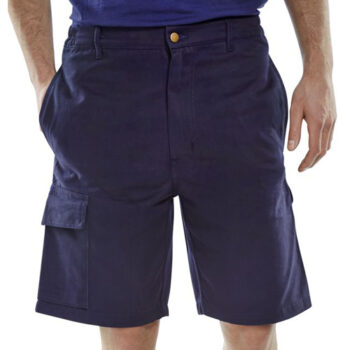 Cargo Pocket Shorts Navy Blue 36inch CLCPSN36