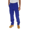 Polycotton Drivers Trousers Royal Blue 42R PCTHWR42