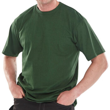 Heavyweight T-Shirt Bottle Green Large CLCTSHWBGL