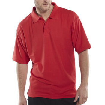 Polo Shirt Red Large CLPKSREL
